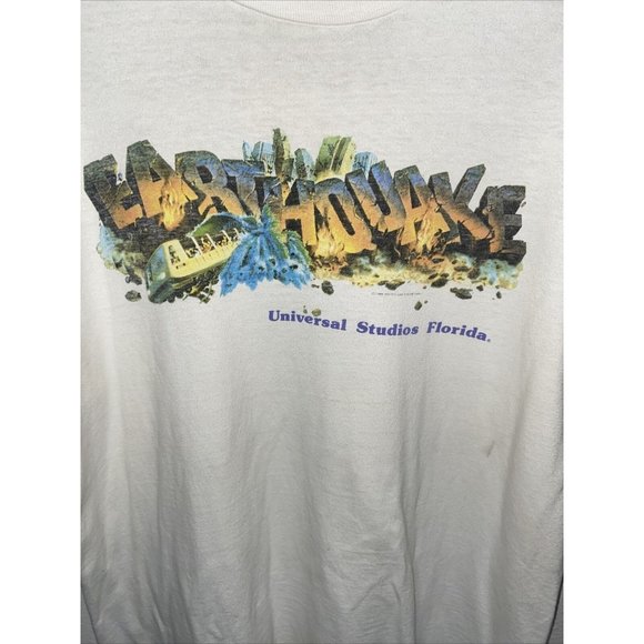 Universal Studios Florida Tシャツ M Vintage 00s Black Universal Studios Florida T-Shirt - Medium